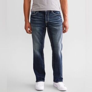 Men’s Exclusive Salvage Anarchy Straight Stretch Jean-Buckle
